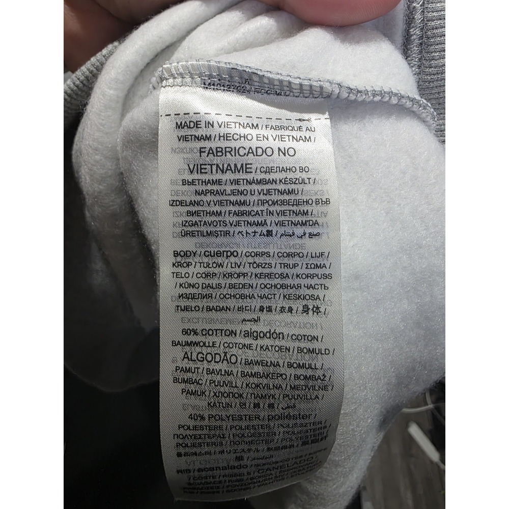 New Men Fanatics Los Angeles Rams Gray Powerful Throw Legacy Crew Sweatshirt S - Picture 4 of 9